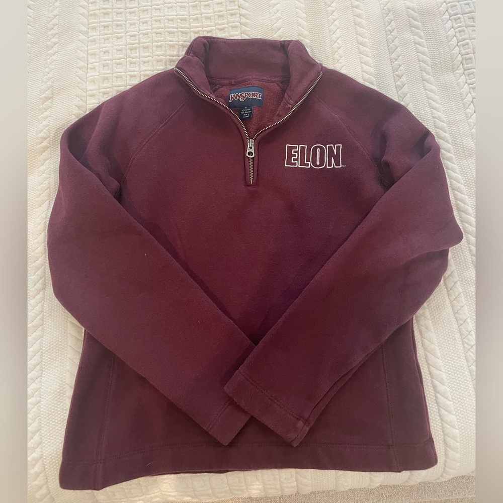 Elon University quarter zip